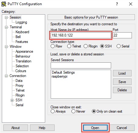 PuTTY Terminal-Software